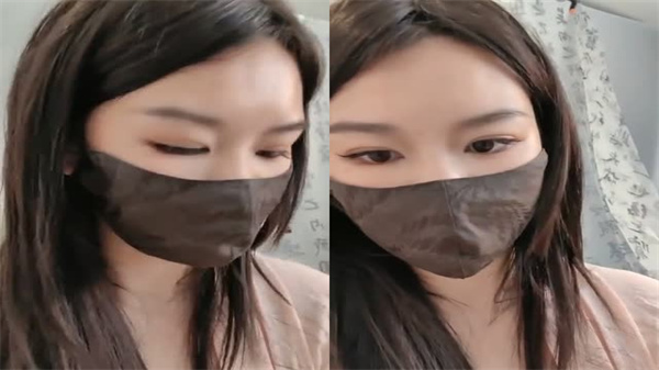 黑絲苗條妹淫聲浪語挑逗互動，騎乘上位假陽具自慰高潮噴湧